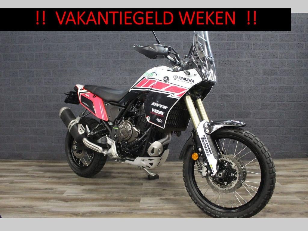 YAMAHA TENERE 700 RALLY EDITION ABS (bj 2021) 37,848 km, Motoren, Motoren | Yamaha, 2 cilinders, Bedrijf, Onbekend, Overig
