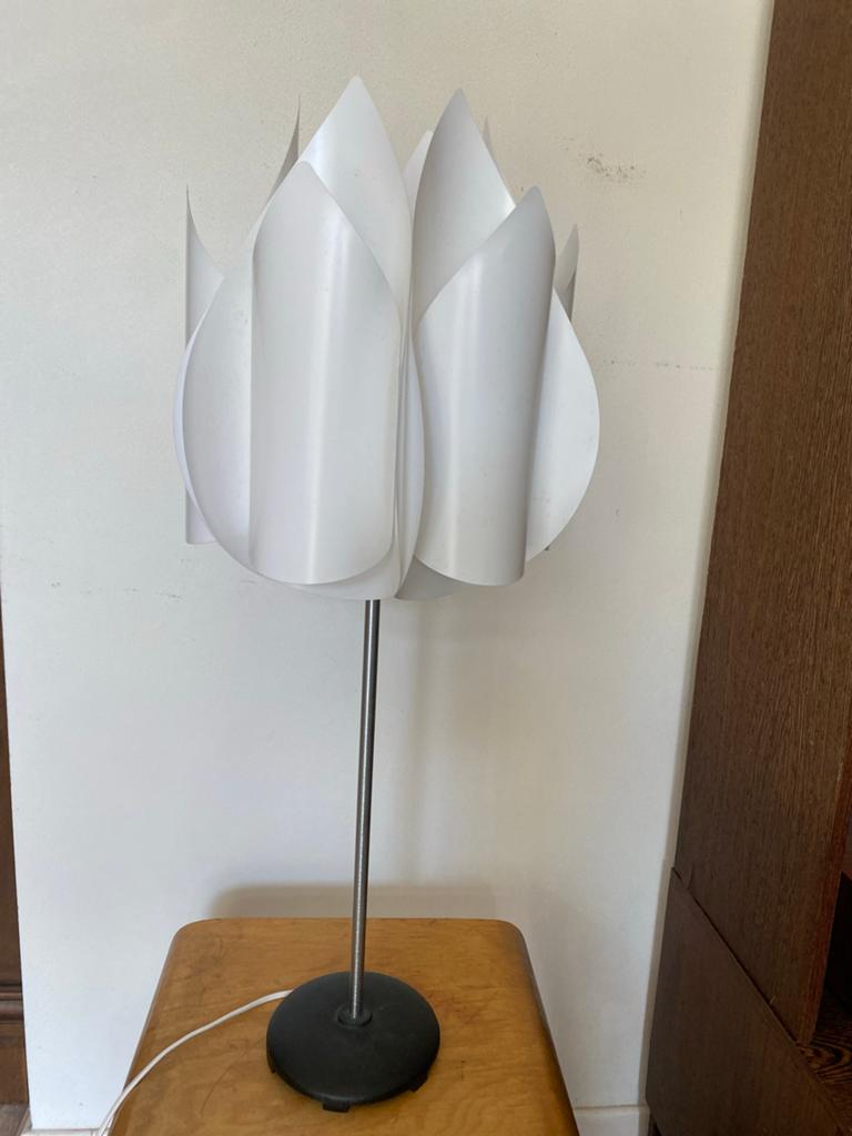 Vintage IKEA Knappa Tulpan tafel lamp - Brylle & Jacobsen, Ophalen of Verzenden, Zo goed als nieuw, Kunststof