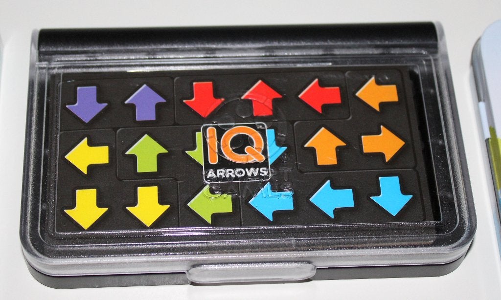 SmartGames IQ Arrows smartgame 1 speler (7+), Ophalen of Verzenden, Zo goed als nieuw, Smart Games, Reisspel