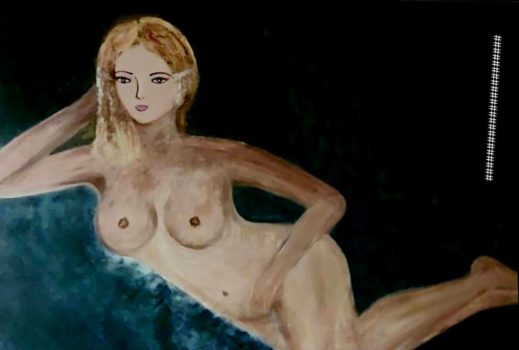 Prachtige Modern Kunst
schilderij-Heel mooie Blonde Dame, Antiek en Kunst, Kunst | Schilderijen | Modern, Ophalen of Verzenden