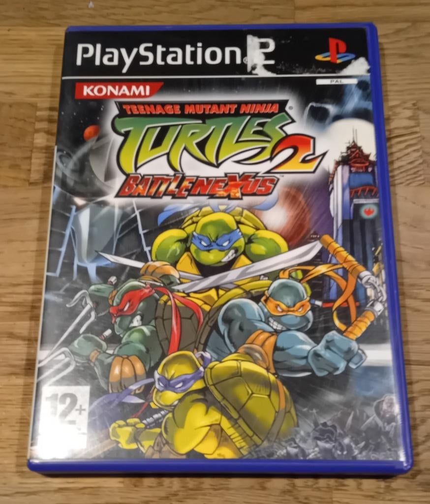 PS2 Teenage Mutant Ninja Turtles 2: Battle Nexus, Avontuur en Actie, Gebruikt, 2 spelers, Eén computer