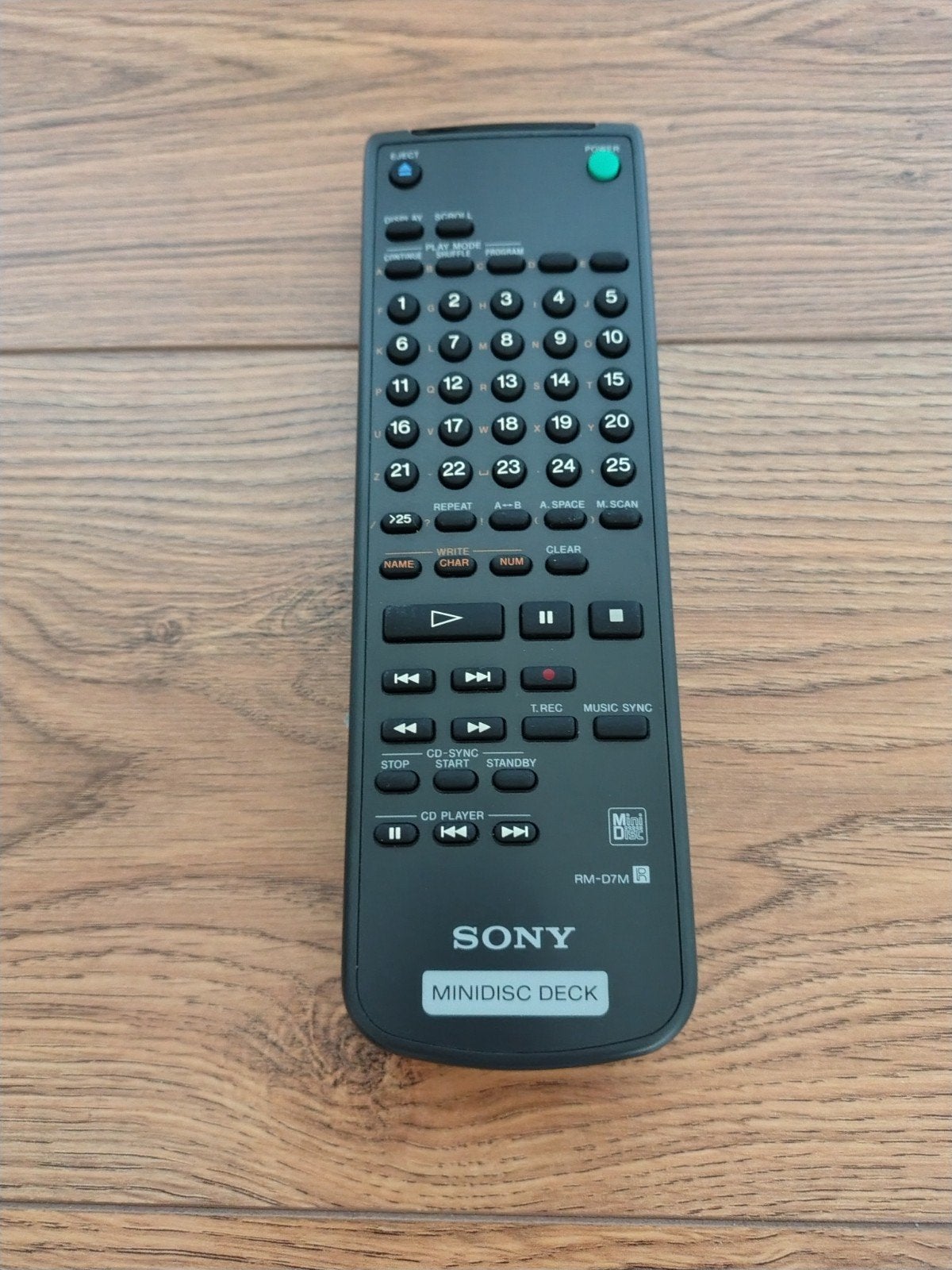 Sony RM-D7M afstandsbediening voor Minidisc Deck, Ophalen of Verzenden, Overige typen