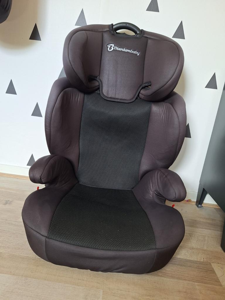 Titaniumbaby autostoel - Groep 2/3 (15-36 kg), Kinderen en Baby's, Autostoeltjes, 15 t/m 36 kg, Ophalen, Overige merken, Gebruikt