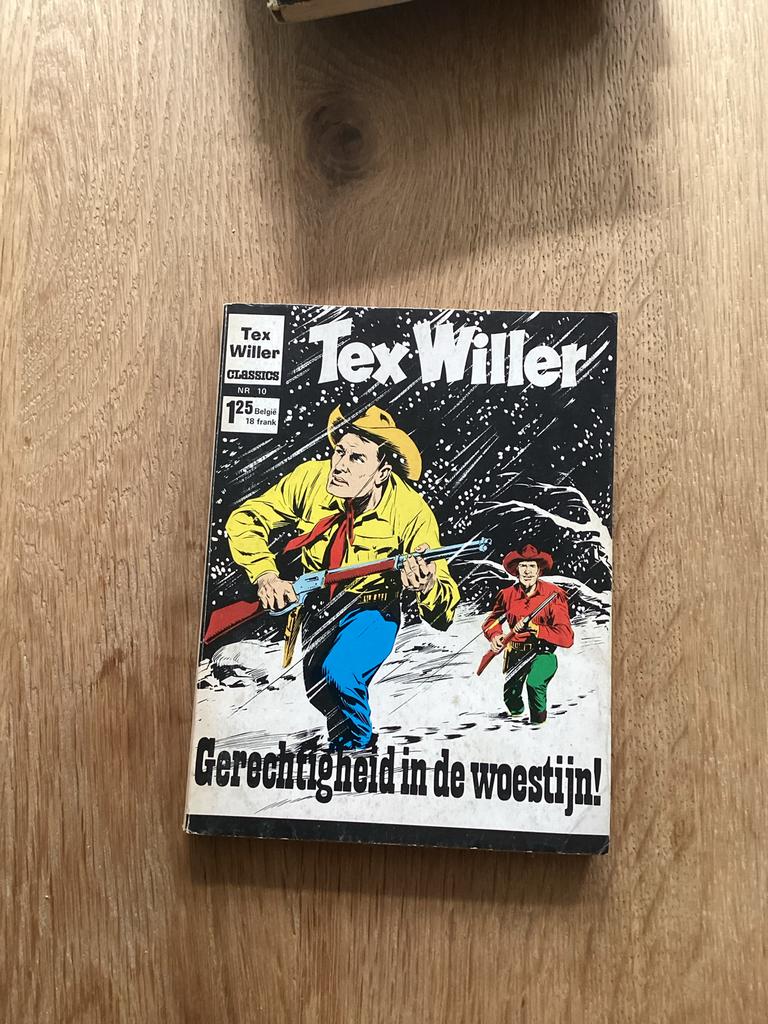 Tex Willer Classics nr 10: Gerechtigheid in de woestijn, Eén stripboek, Ophalen of Verzenden, Gelezen