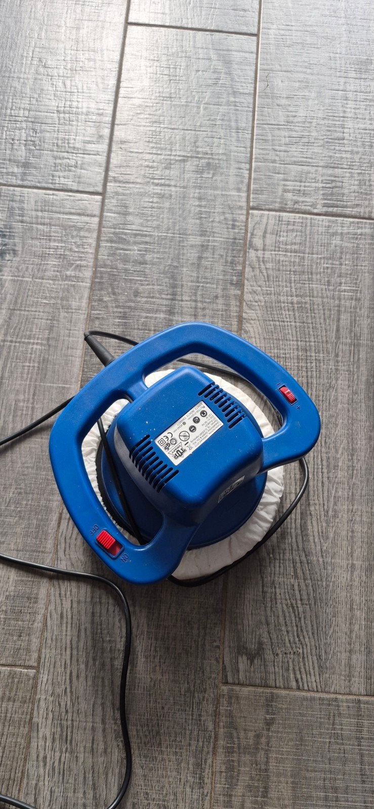 Elektrische poetsmachine voor auto, Doe-het-zelf en Verbouw, Ophalen of Verzenden, Gebruikt, Minder dan 600 watt