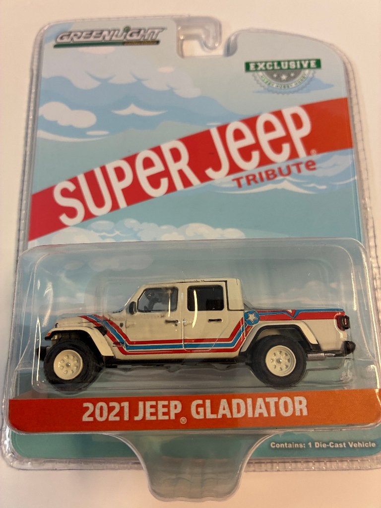 88814: Jeep Gladiator - 2021 - Greenlight 1:64, Auto, Nieuw, Ophalen of Verzenden, Bachsatztstr. 54 D 72131 Ofterdingen, Germany