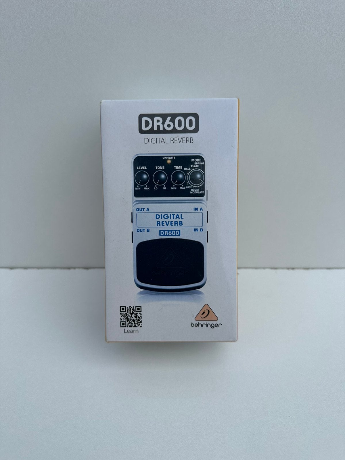 Behringer DR600 Digital Reverb effectpedaal – nieuwstaat, Muziek en Instrumenten, Effecten, Ophalen of Verzenden, Zo goed als nieuw
