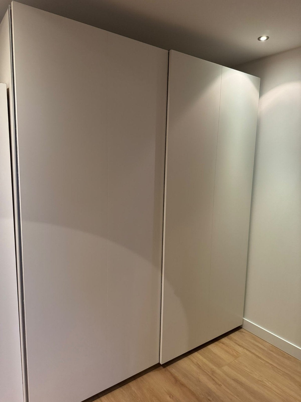HASVIK Schuifdeur, 200x236 cm, wit, voor PAX kast, Ophalen, Gebruikt, 200 cm of meer, 200 cm of meer