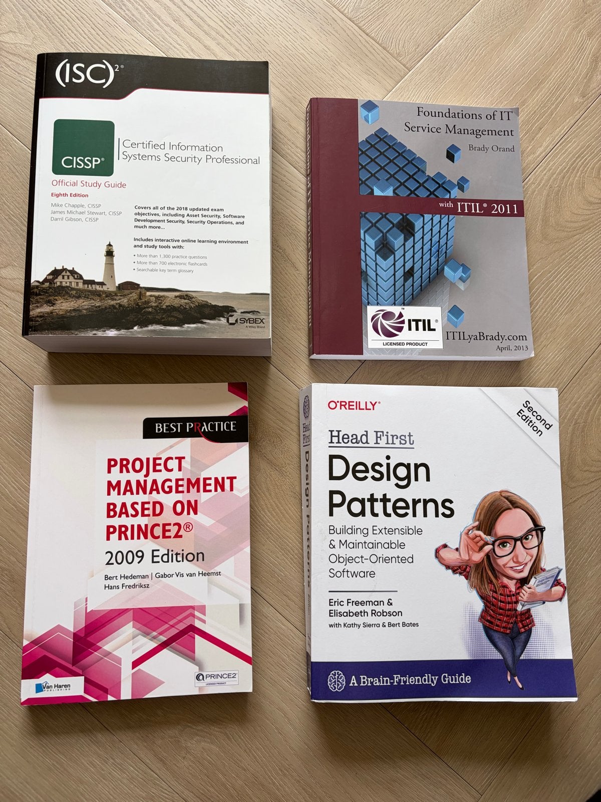 IT en Projectmanagement Boeken - CISSP, ITIL, PRINCE2, Desig, Boeken, Ophalen of Verzenden, Beta, Zo goed als nieuw, HBO