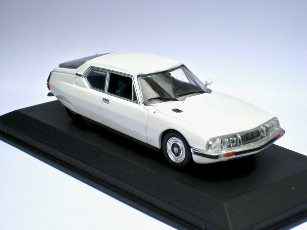 Citroen SM 1971 wit Norev 1:43, Ophalen of Verzenden, Nieuw, Auto, Norev