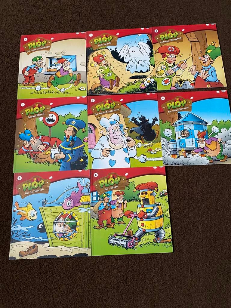 Kabouter plop stripverhalen, Boeken, Kinderboeken | Baby's en Peuters, Ophalen, Gelezen