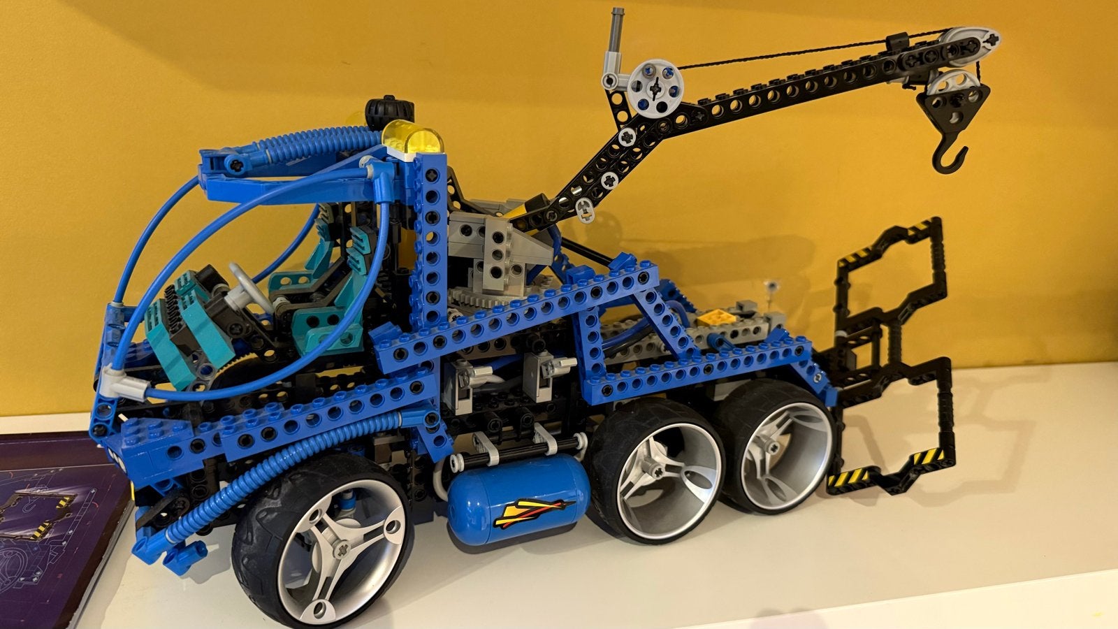 Vintage Lego Technic Sleepwagen 8462, Ophalen of Verzenden, Zo goed als nieuw, Overige merken