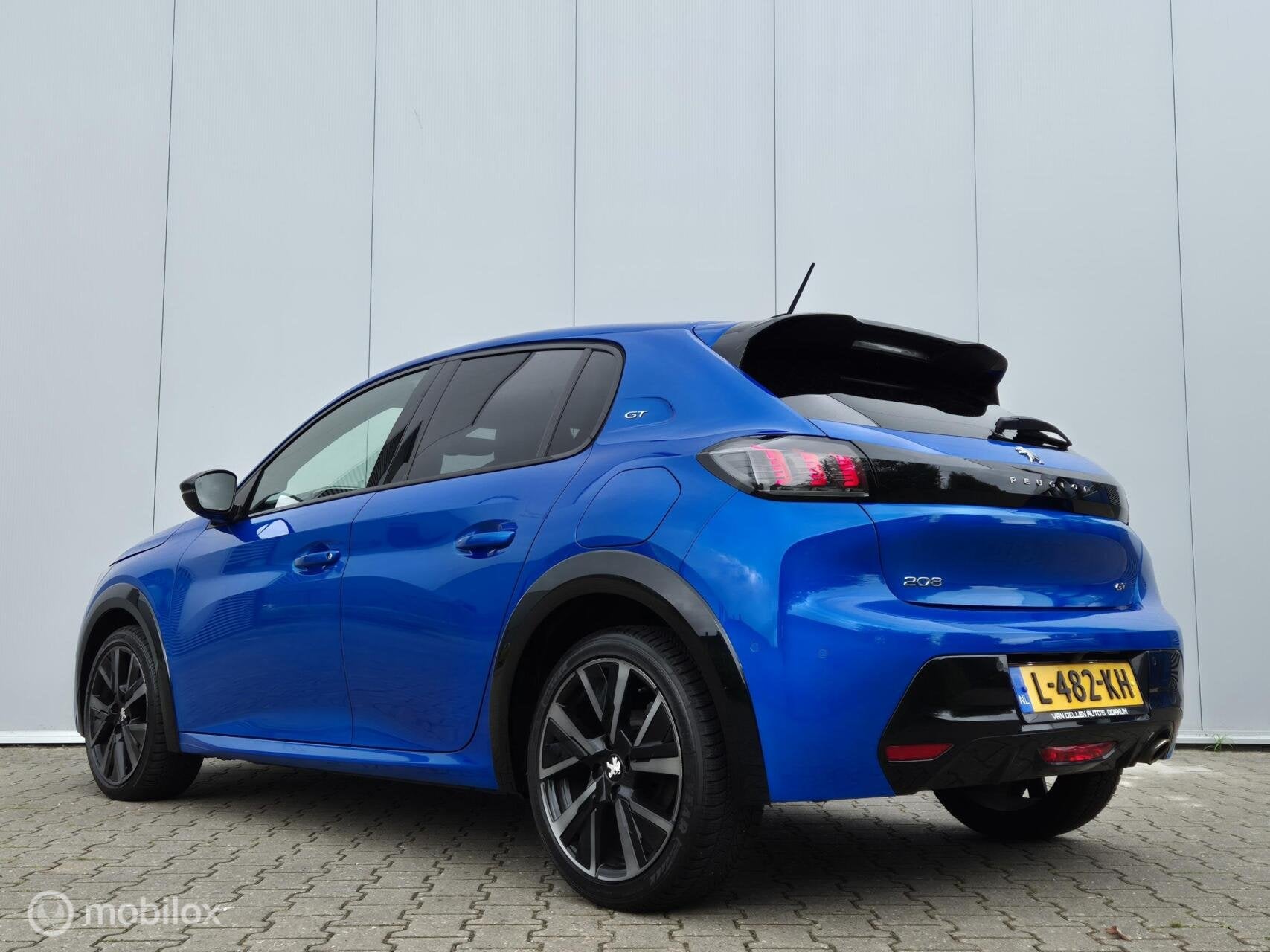 PEUGEOT 208 1.2 PURETECH GT PACK AUTOMAAT/FULL LED/KEYLESS/A, Dealer onderhouden, 101 pk, Gebruikt, Euro 6