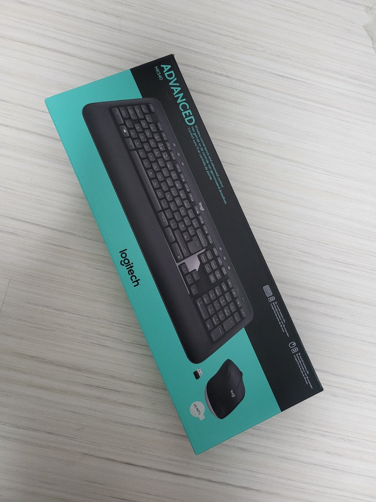 Logitech Advanced MK540 Draadloos Toetsenbord en Muis-set, Ophalen of Verzenden