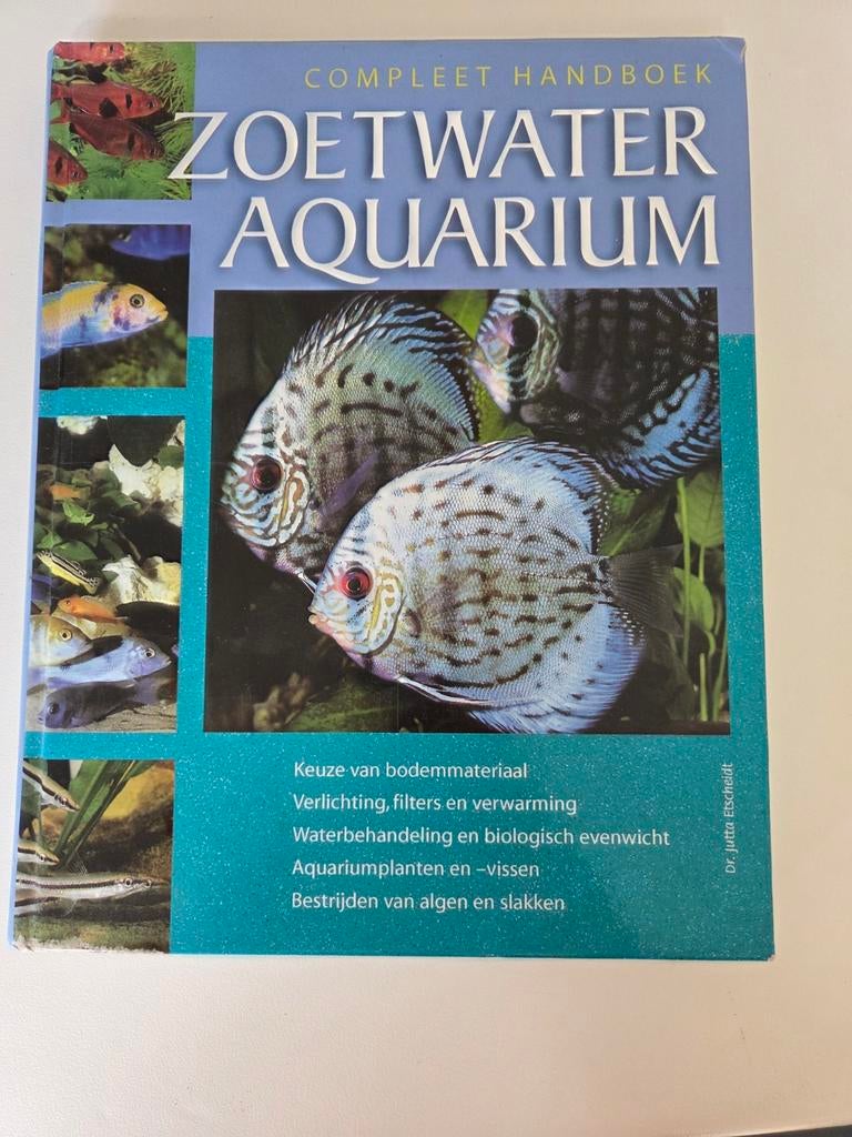 Mooi compleet boek voor zoetwater aquarium, Dieren en Toebehoren, Vissen | Aquaria en Toebehoren, Ophalen of Verzenden
