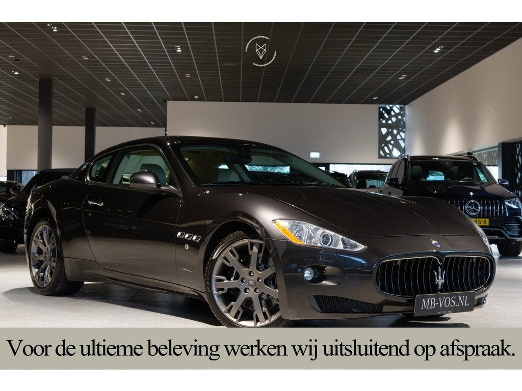 Maserati GranTurismo 4.7 S V8 GRIGIO GRANITO|Volledig gedocu, Auto's, Maserati, Automaat, Euro 5, Achterwielaandrijving, Gebruikt