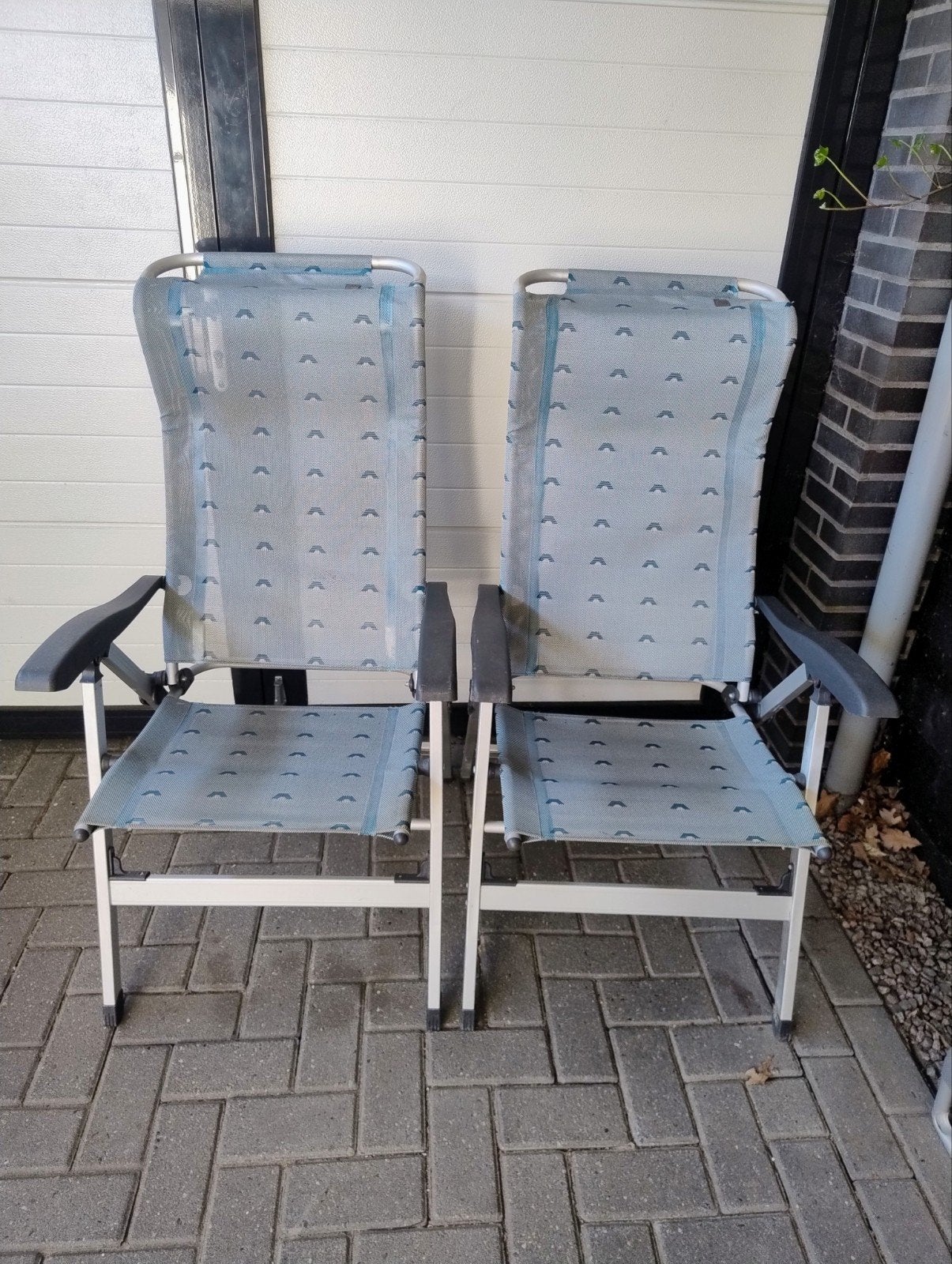 2 Human Nature stoelen, campingstoelen, kampeerstoelen ZGAN, Caravans en Kamperen, Ophalen, Zo goed als nieuw, Campingstoel