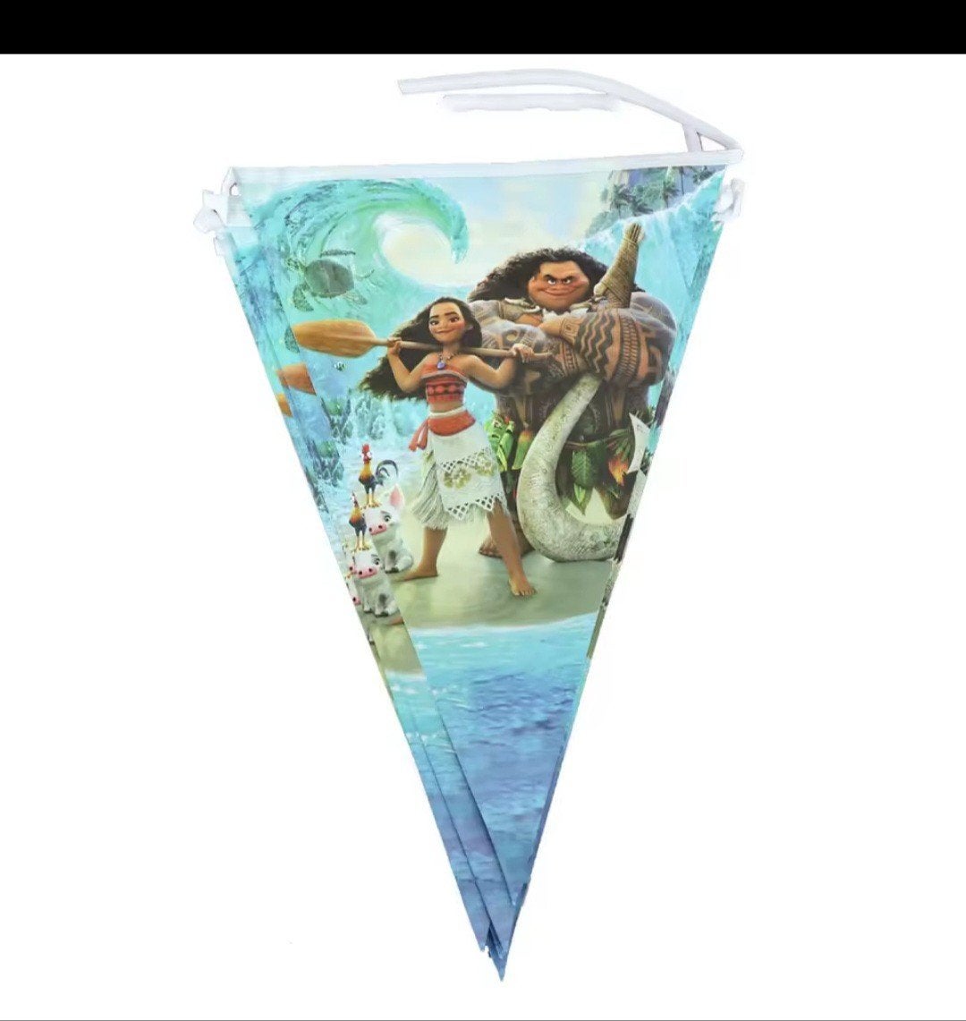 Nieuwe Moana Feestartikelen Set - Slingers, Borden, Bekers, Ophalen, Nieuw, Feestartikel, Film of Tv