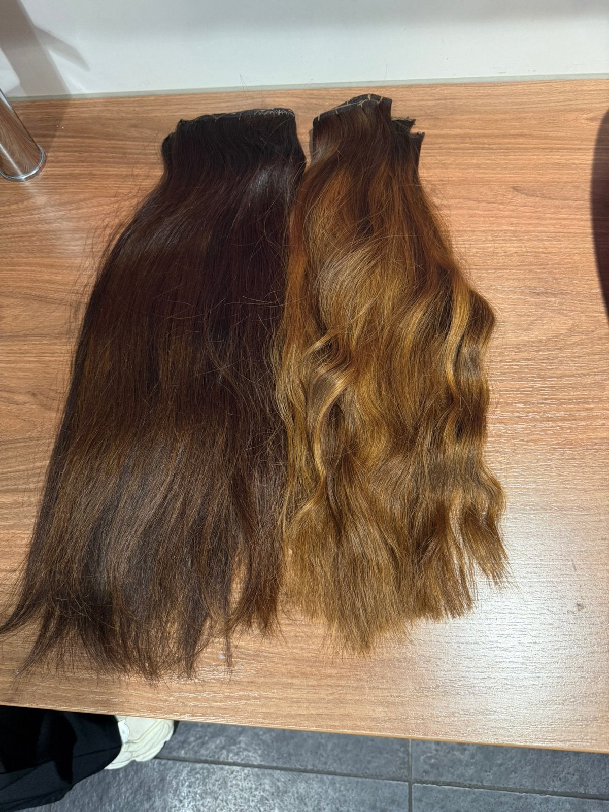 Haar extensions humano hair, Sieraden, Tassen en Uiterlijk, Uiterlijk | Haarverzorging, Ophalen of Verzenden, Gebruikt, Pruik of Haarverlenging