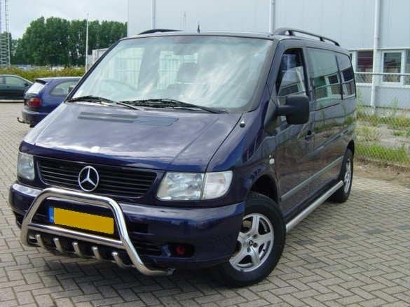 Mercedes-Benz Vito W638 (tot 2003) Pushbar Bullbar, Auto diversen, Tuning en Styling, Niet ingevuld, Niet ingevuld, Niet ingevuld