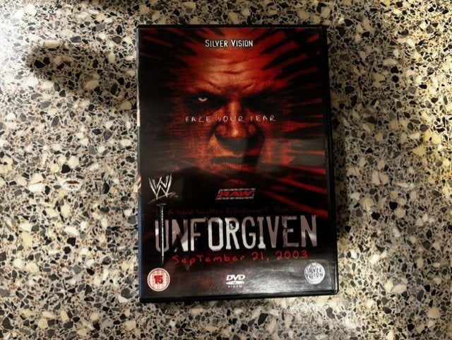 WWE Unforgiven 2003, Engels, Overige typen, Ophalen of Verzenden, Zo goed als nieuw