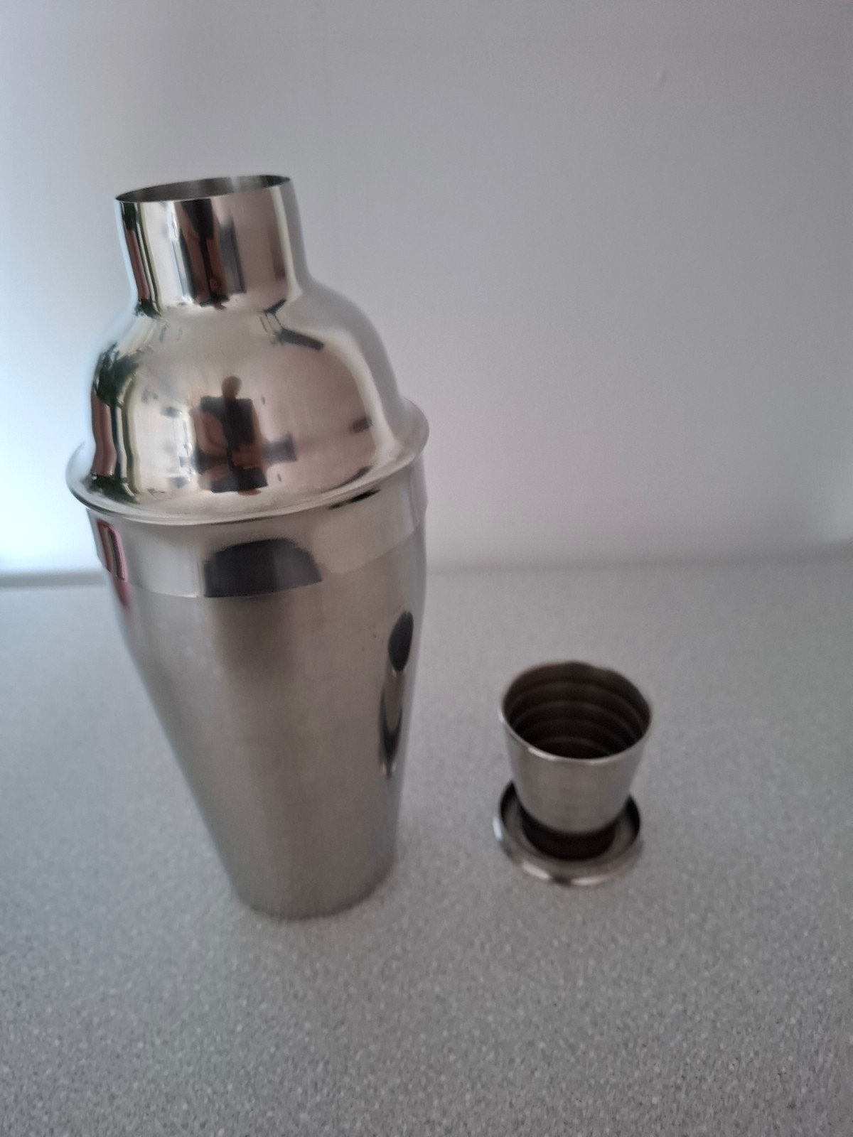 RVS Cocktailshaker met opvouwbare beker, Ophalen of Verzenden