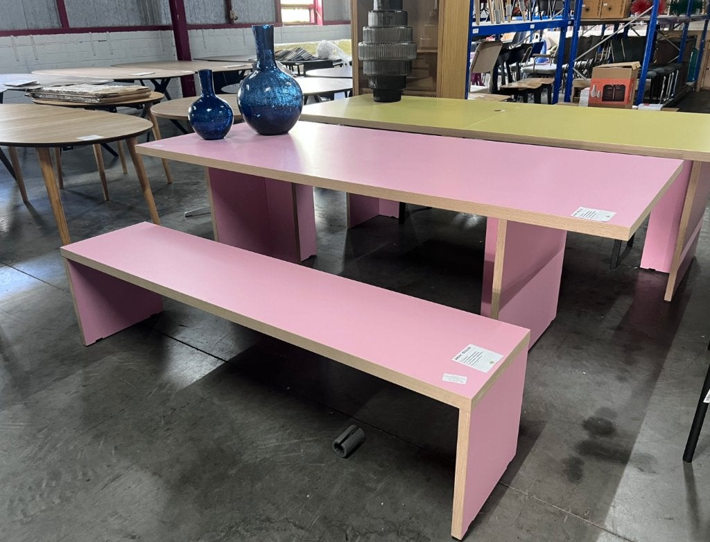 HKliving Eetkamerbank halbank 180 cm | €1395, nu, Hkliving, Hkliving, Hkliving, Rechthoekig