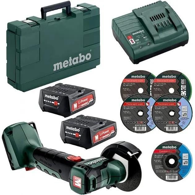 Powermaxx CC12BL accu haakse slijper (NIEUW‼️), Ophalen, Nieuw, Minder dan 700 watt, Haakse handslijpmachine