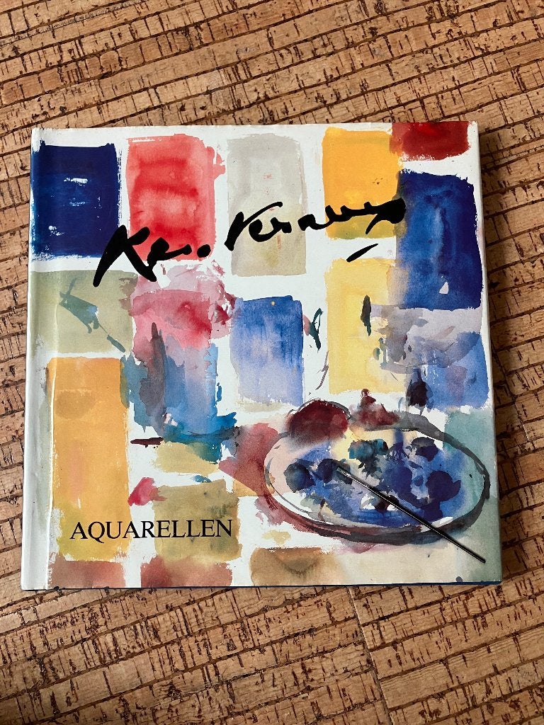 Aquarellen Kees Verwey, Ophalen of Verzenden, Zo goed als nieuw, Ed wingen