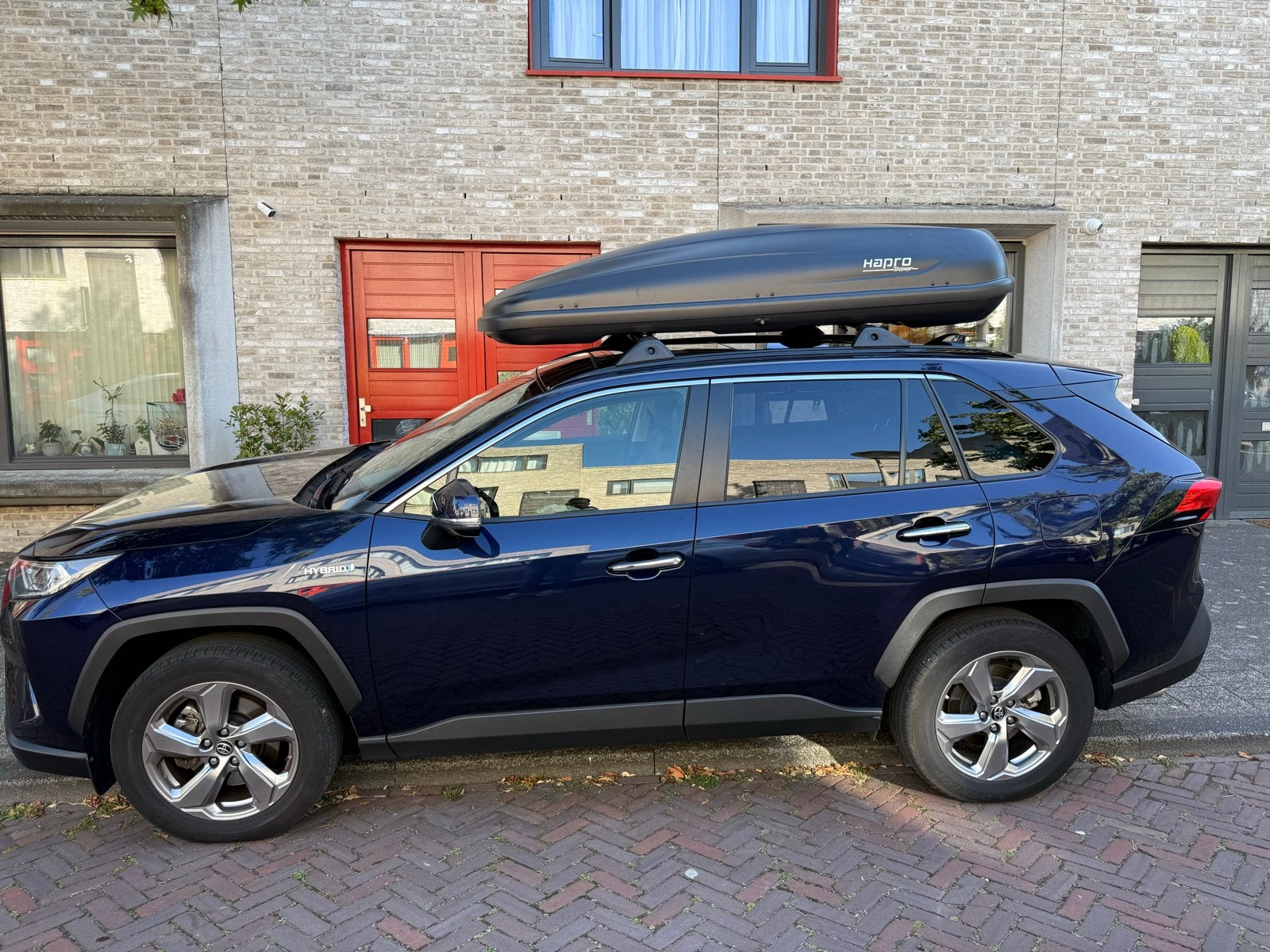 Hapro traxer 8.6 Dakkoffer - 530 Liter - Antraciet, Ophalen, Gebruikt