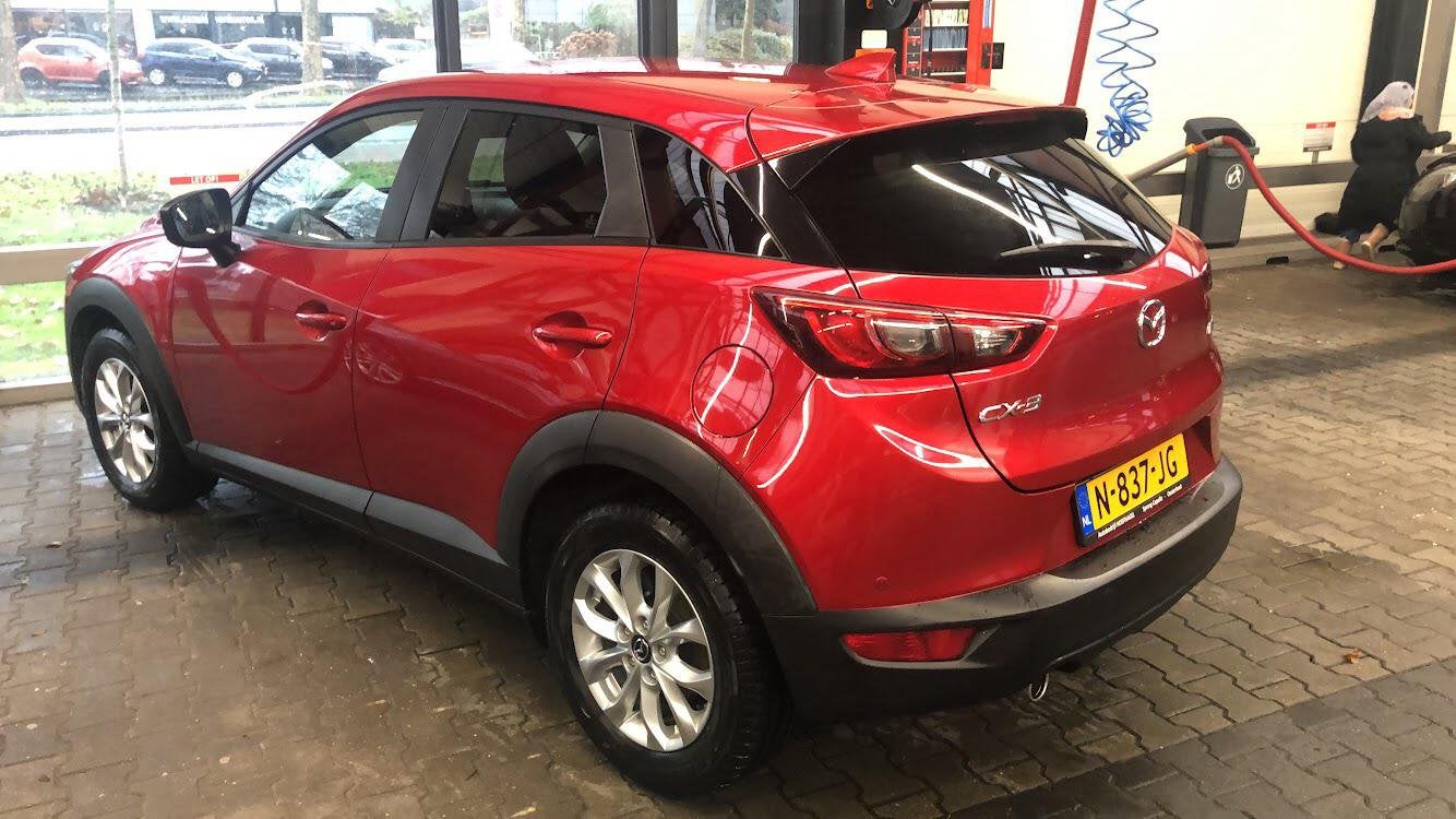 Mazda CX-3 2.0 Skyactiv-g 88KW AUT 2015 Rood, Auto's, Automaat, 1998 cc, 625 kg, 4 cilinders