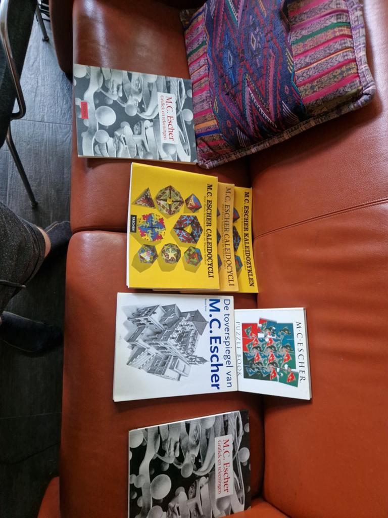 Mc escher boeken, Ophalen of Verzenden