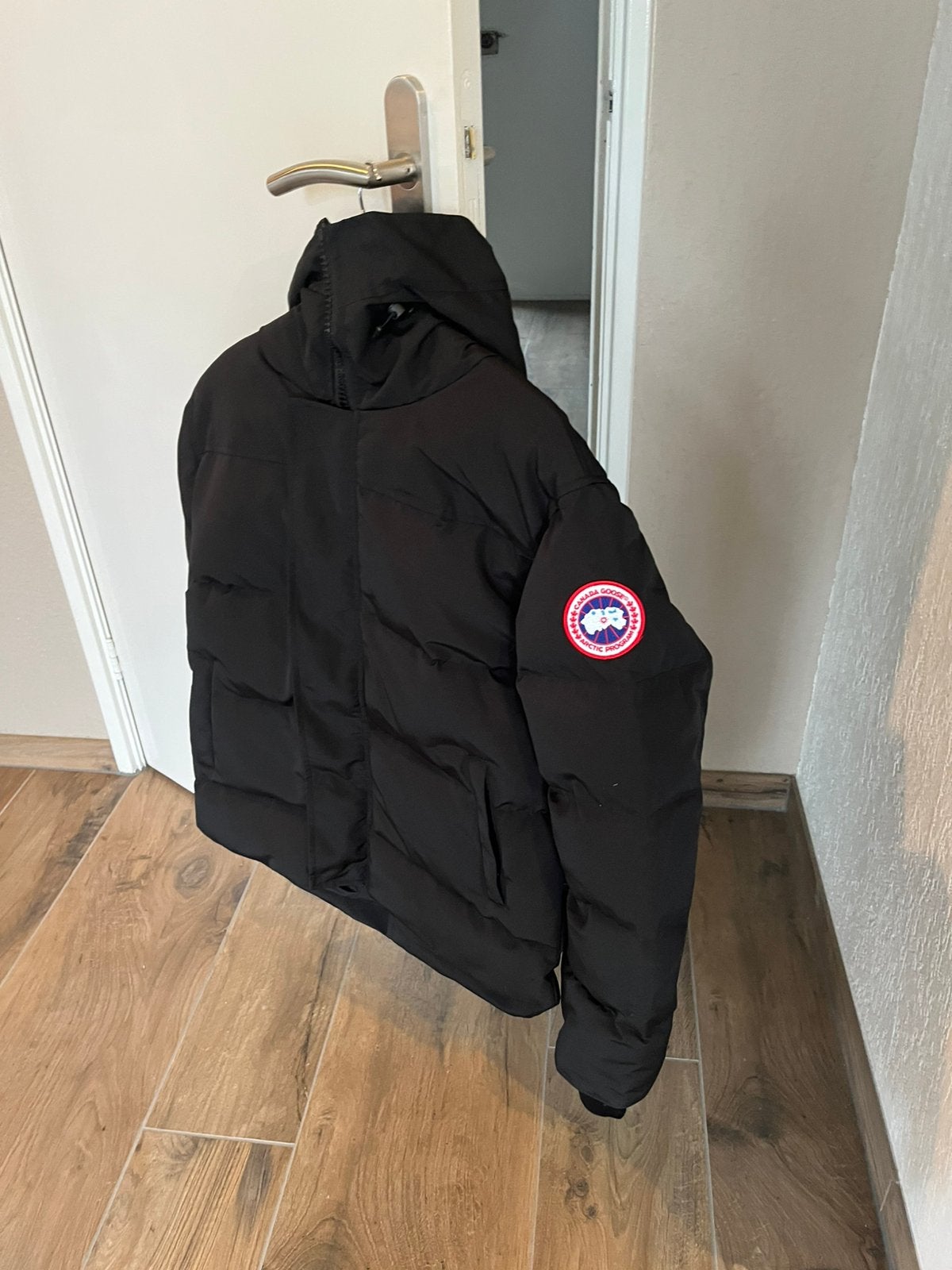 Canada goose macmilan., Ophalen of Verzenden, Zo goed als nieuw, Zwart