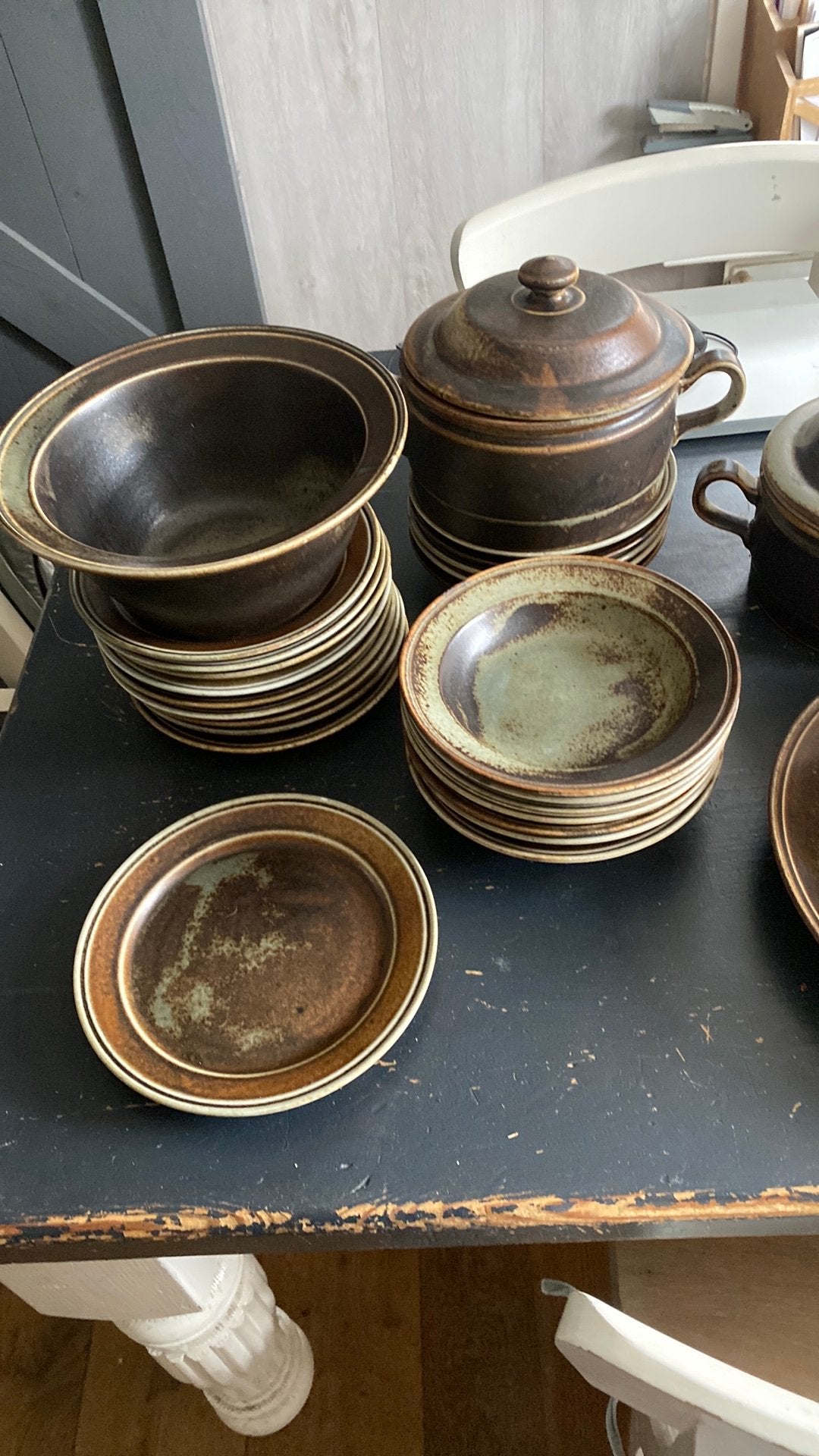 Prachtig lot jaren 60 noors servies P/P Norway, Ophalen