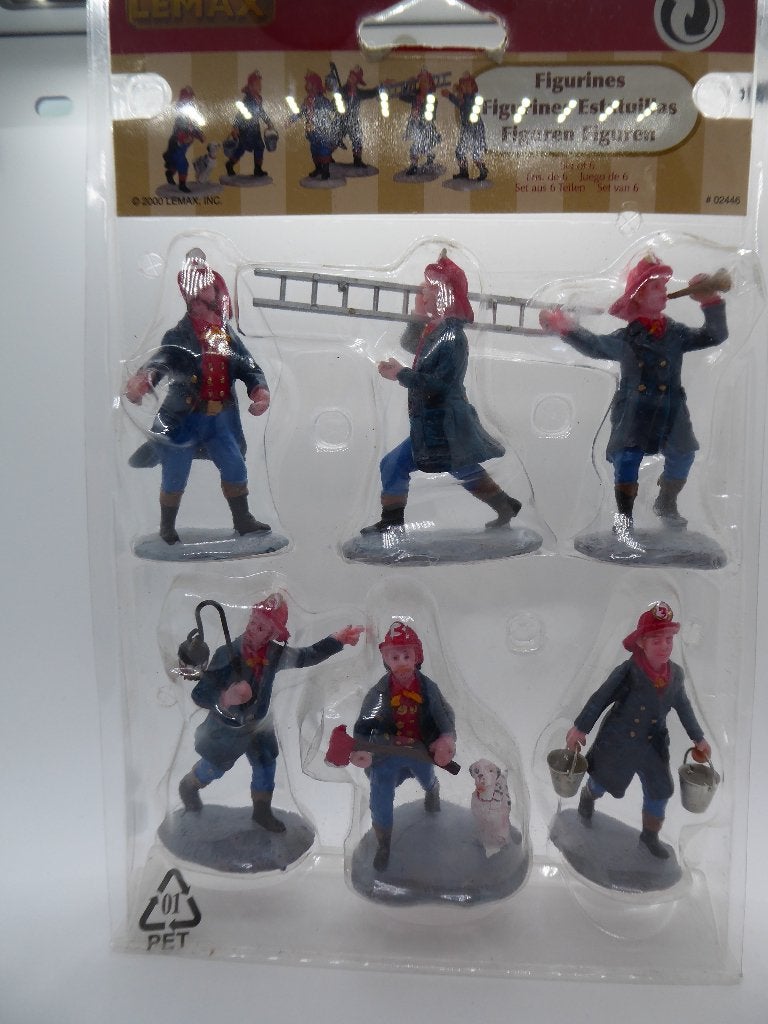 Lemax Set  - Fireman - Ik ruim alles op, Ophalen of Verzenden, Nieuw