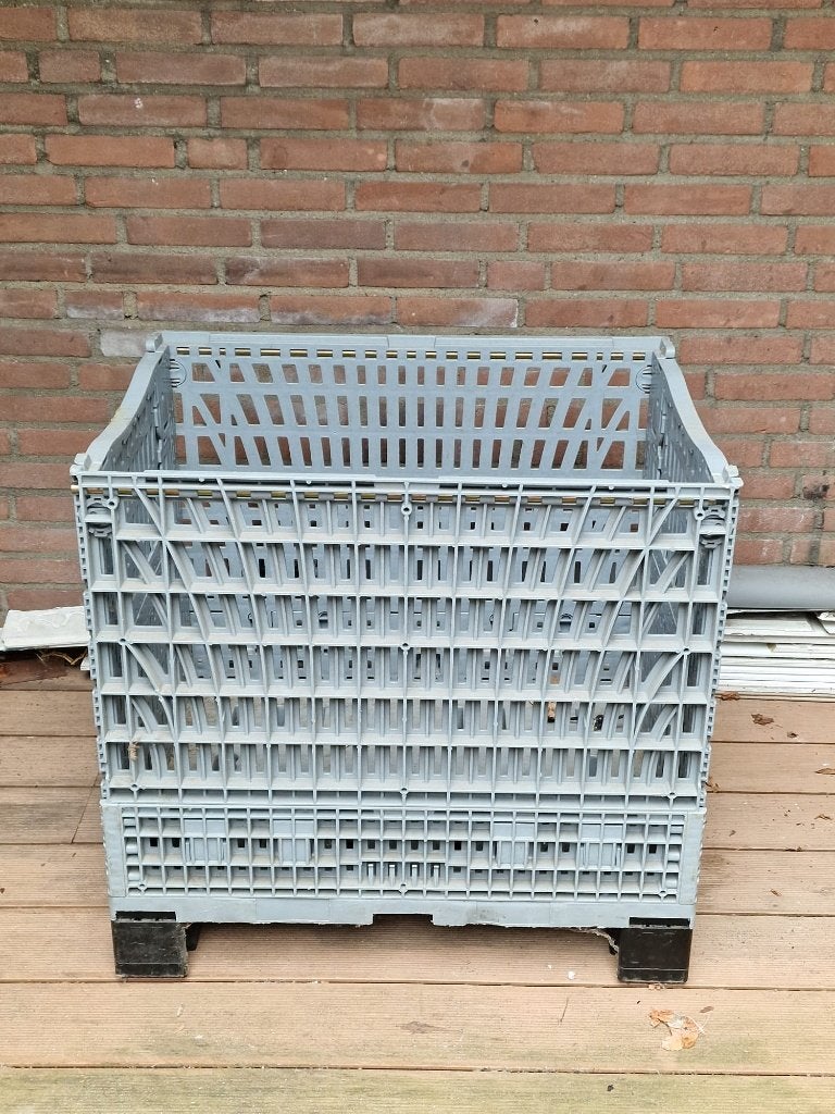 Palletbox (palox), Ophalen, 100 cm of meer, 60 cm of meer, Minder dan 35 cm