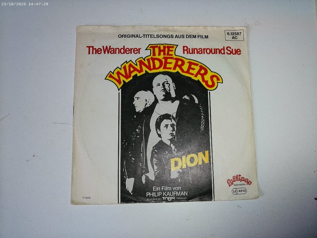 Dion - The Wanderer / Runaround Sue  - Film The Wanderers, Gebruikt, 7 inch, Ophalen of Verzenden, Complilatie