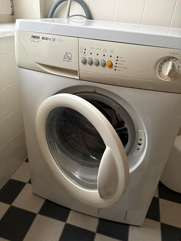 Zanussi Rubino 2 1200, Witgoed en Apparatuur, Wasmachines, Ophalen, Gebruikt, 1200 tot 1600 toeren, 85 tot 90 cm