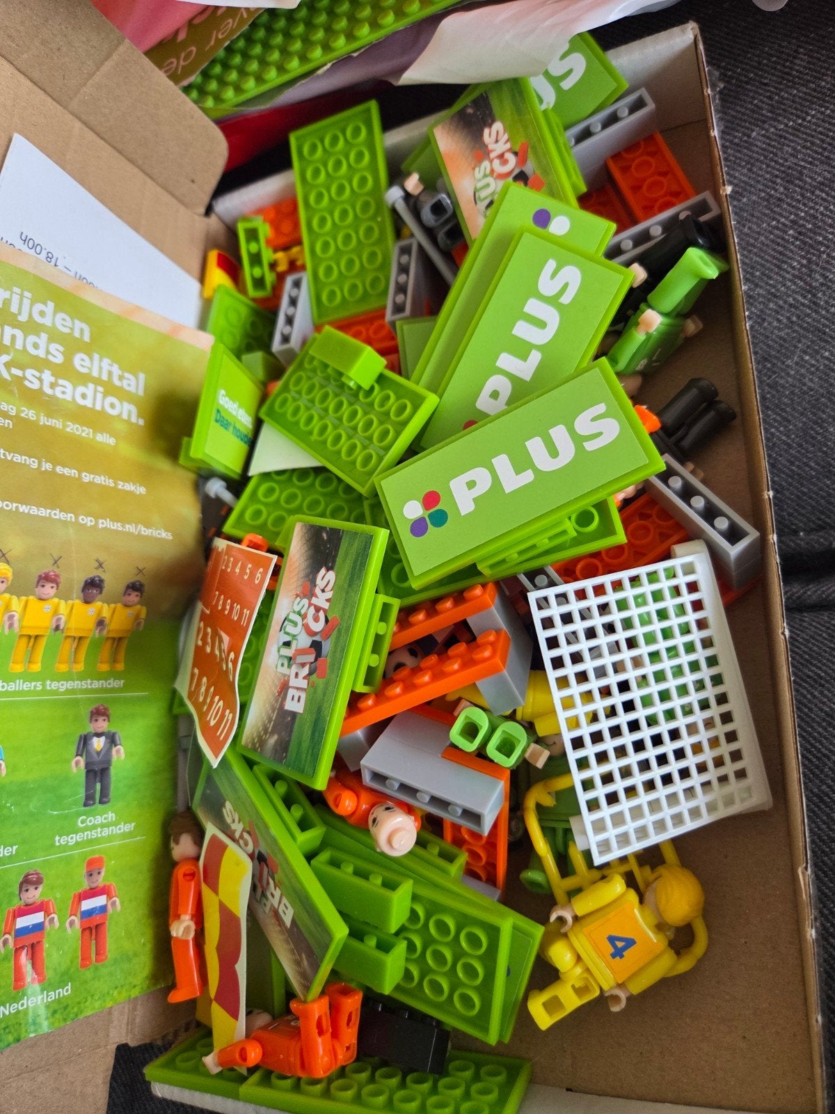 Voetbal lego EK van de plus, Ophalen of Verzenden, Gebruikt