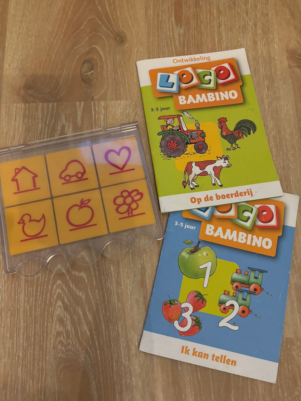 Loco bamino met 2 boekjes, Kinderen en Baby's, Ophalen, Zo goed als nieuw