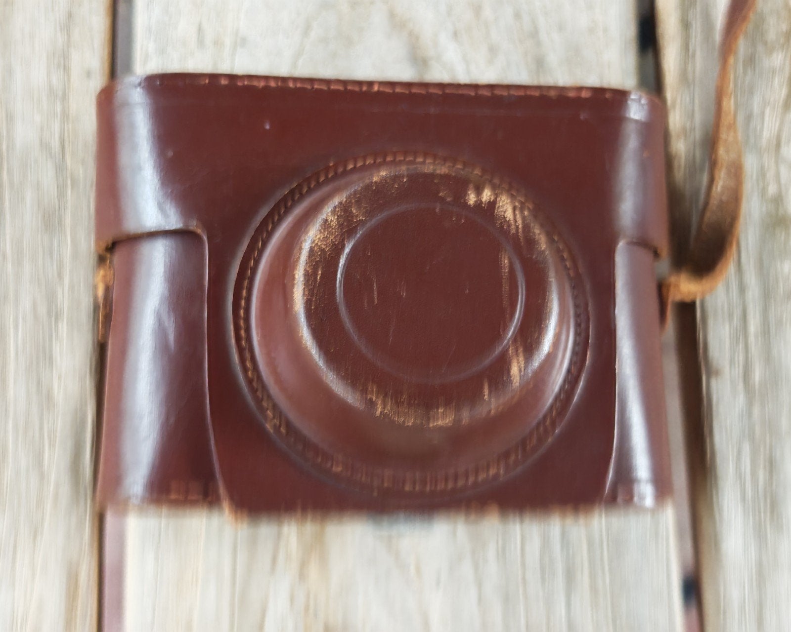 Vintage Balda Baldixette camera met leren tasje, Ophalen of Verzenden