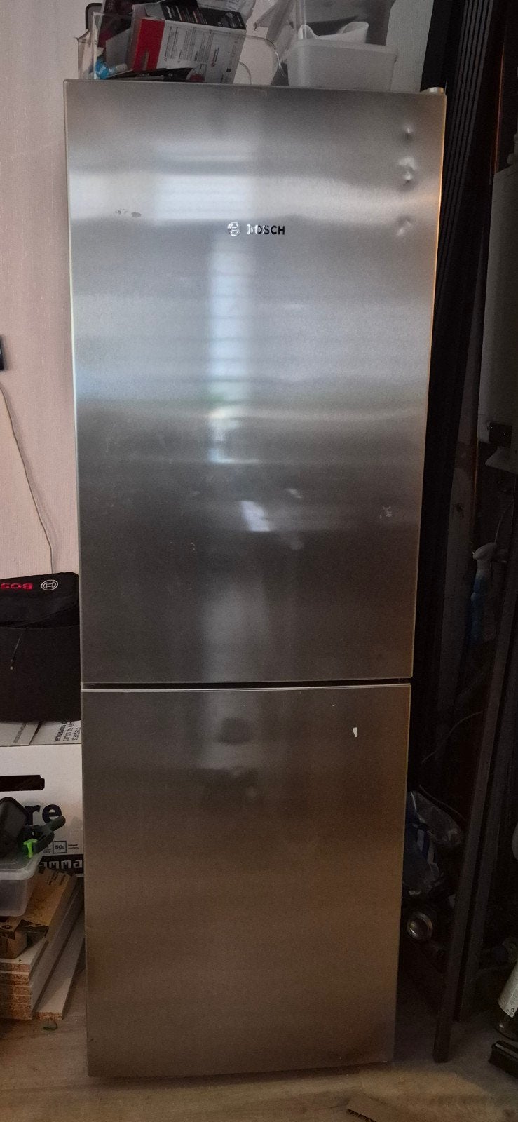 Bosch Koel-vriescombinatie met BigBox en CrisperBox, Witgoed en Apparatuur, Ophalen, Gebruikt, 200 liter of meer, 60 cm of meer