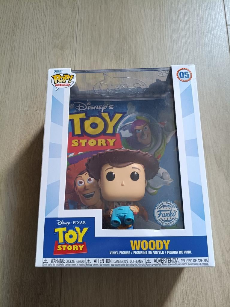Funko vhs covers 05 Toy Story woody, Ophalen of Verzenden, Nieuw