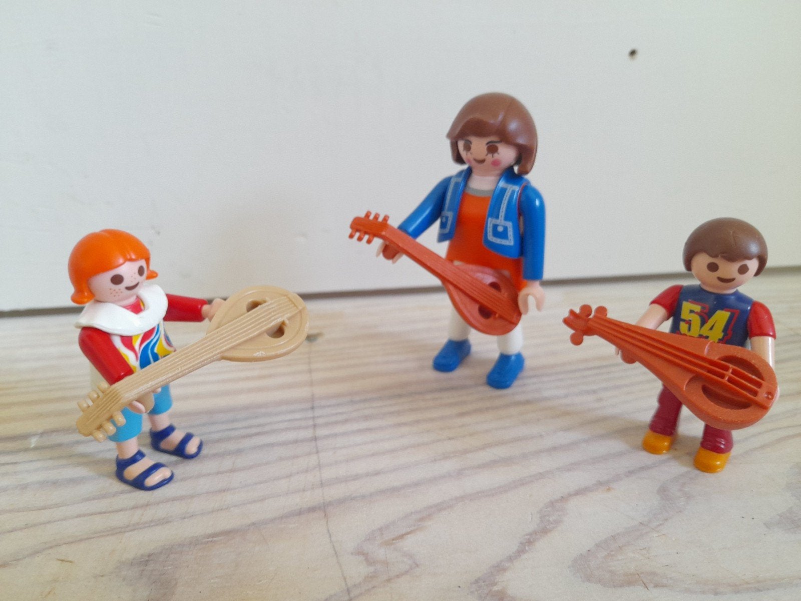 Playmobil Familie met Muziekinstrumenten, Ophalen of Verzenden, Zo goed als nieuw, Complete set, Figuren