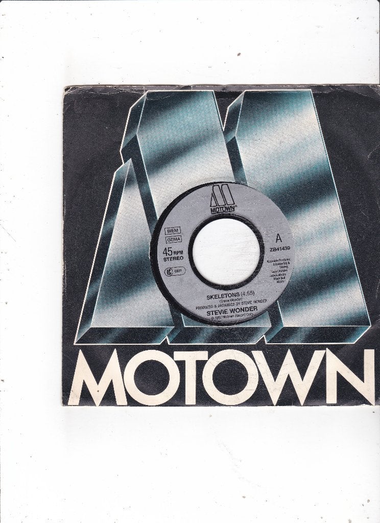 7" Single Stevie Wonder - Skeletons, Cd's en Dvd's, Vinyl Singles, Ophalen of Verzenden, Gebruikt, 7 inch