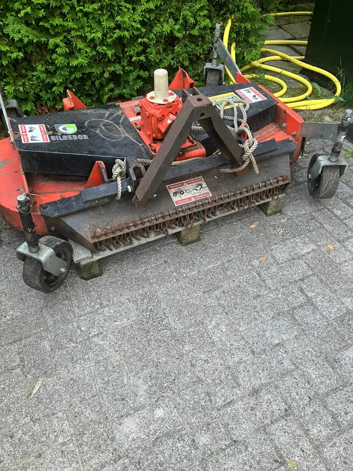 Muratori frontmaaier, Cirkelmaaier, Ophalen, Gebruikt, 50 cm of meer