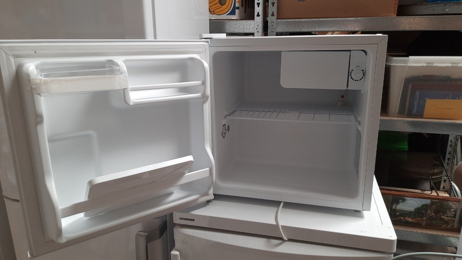 Compacte IKEA Tillreda HS-65LN Koelkast - 46x47 cm, Ophalen, Zo goed als nieuw, 45 tot 60 cm, Minder dan 85 cm