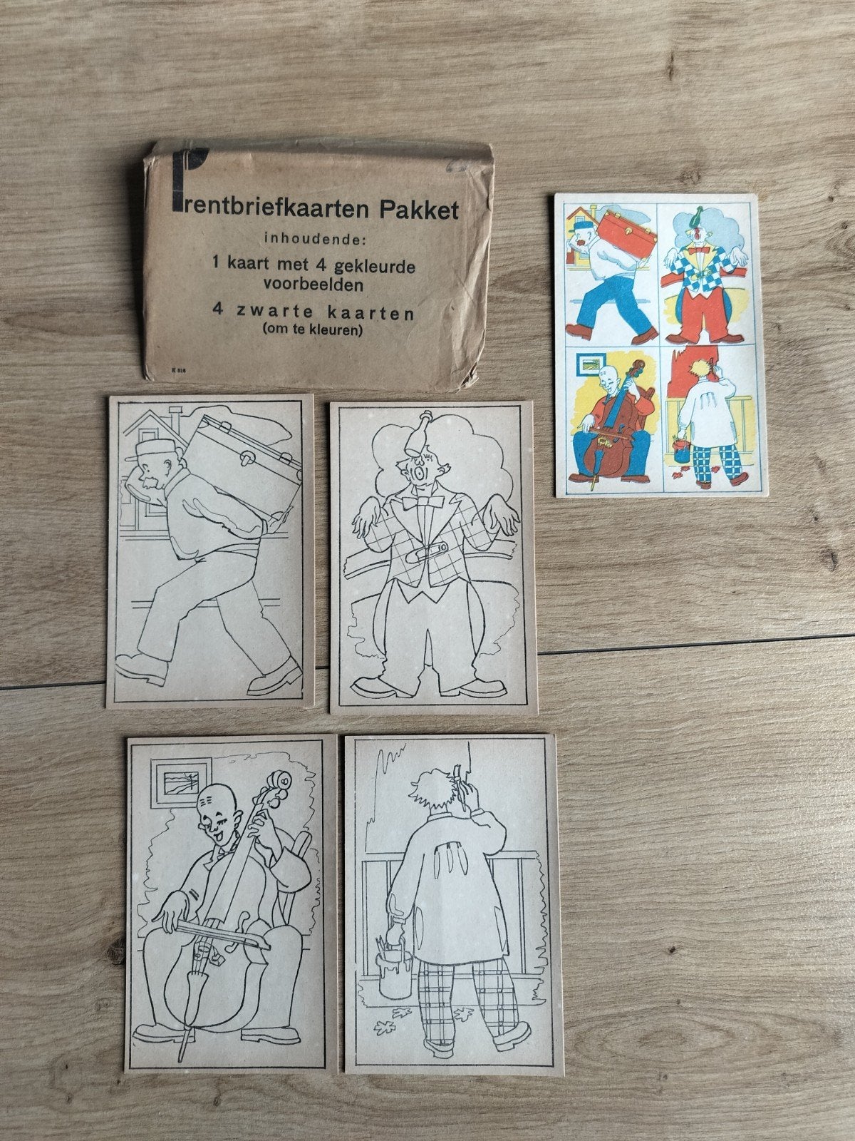 Vintage Prentbriefkaarten Pakket -, Ophalen of Verzenden, Ongelopen