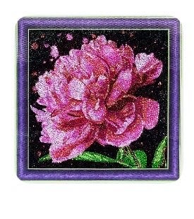 Diamond Painting rond AB 30x30, Roze, Diamond painting, Nieuw, Kunststof