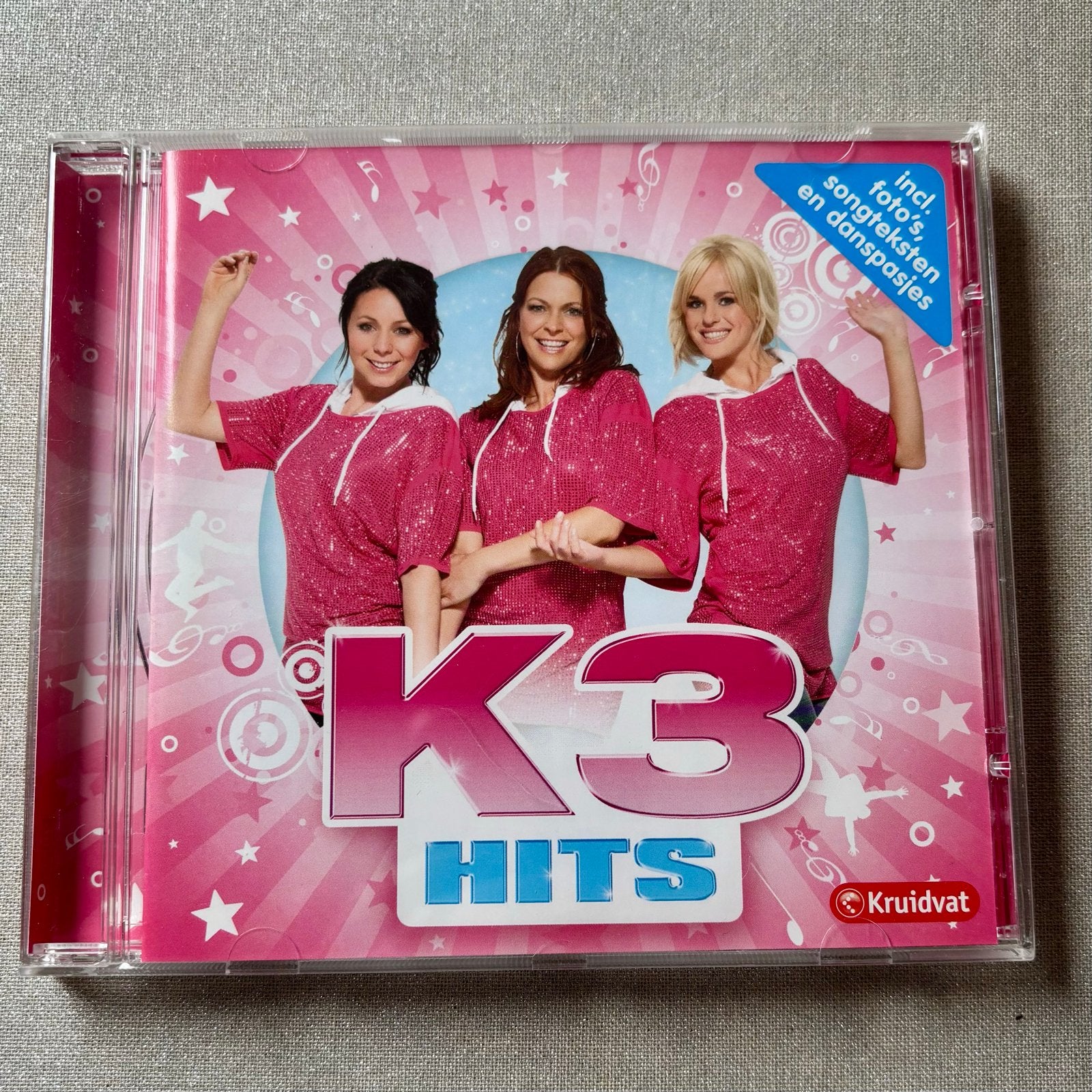 K3 Hits CD, Cd's en Dvd's, Ophalen of Verzenden, Zo goed als nieuw, Inclusief boekje, Verzamelalbum